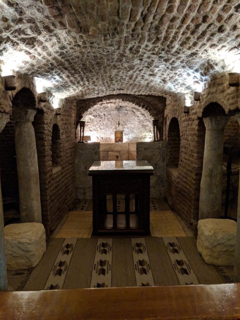 Ankhtours, The holy crypt church in old Cairo