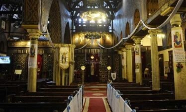 Ankhtours, The holy land Egypt tour, The hanging church in Coptic Cairo