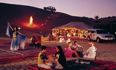 Ankhtours, desert safari dinner
